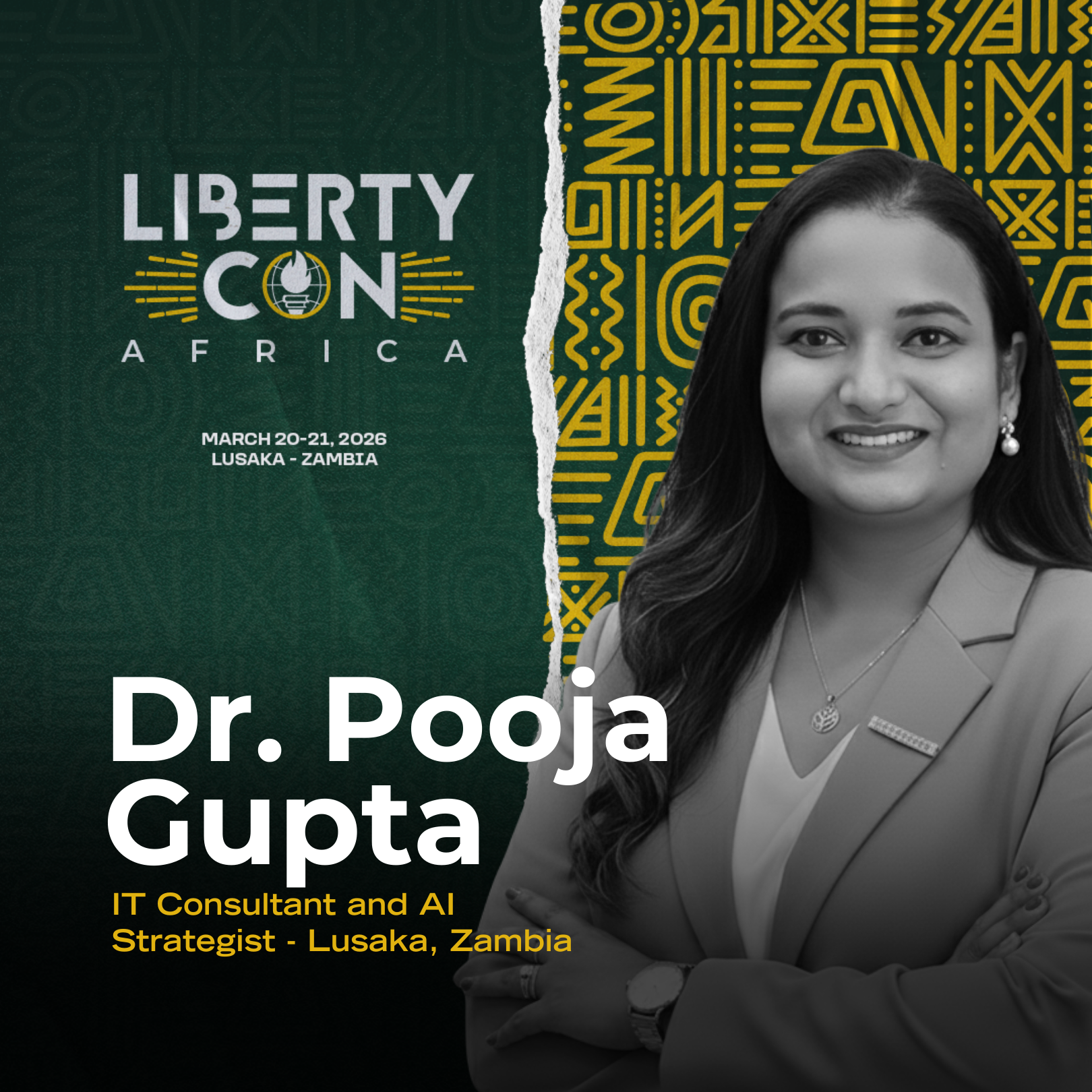 DR POOJA GUPTA – LibertyCon Africa